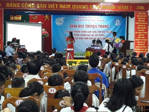 Hà Tĩnh: Trường THCS Nguyễn Biểu đẩy mạnh công tác truyền thông cho học sinh